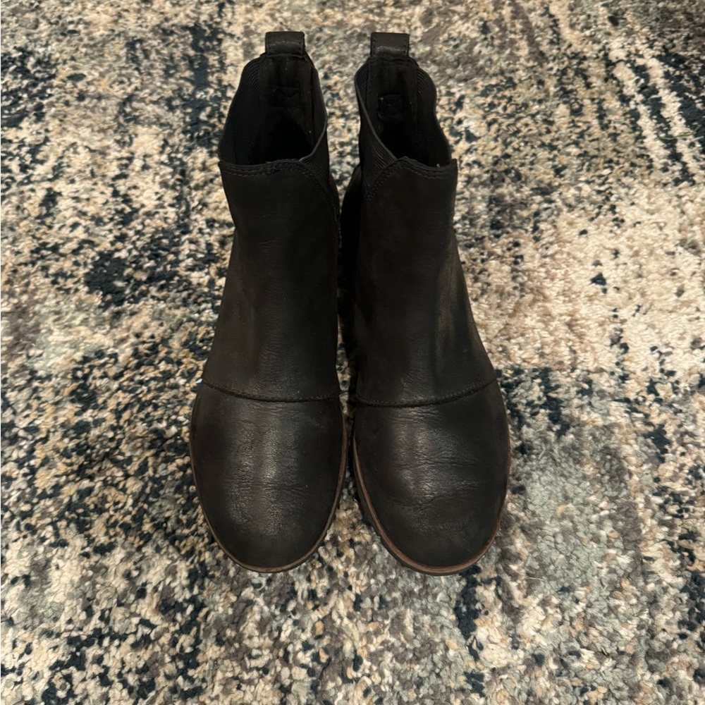 Women’s SOREL Harlow Chelsea Boot/Bootie. Rich, Buttery-Soft Leather Size 7.5